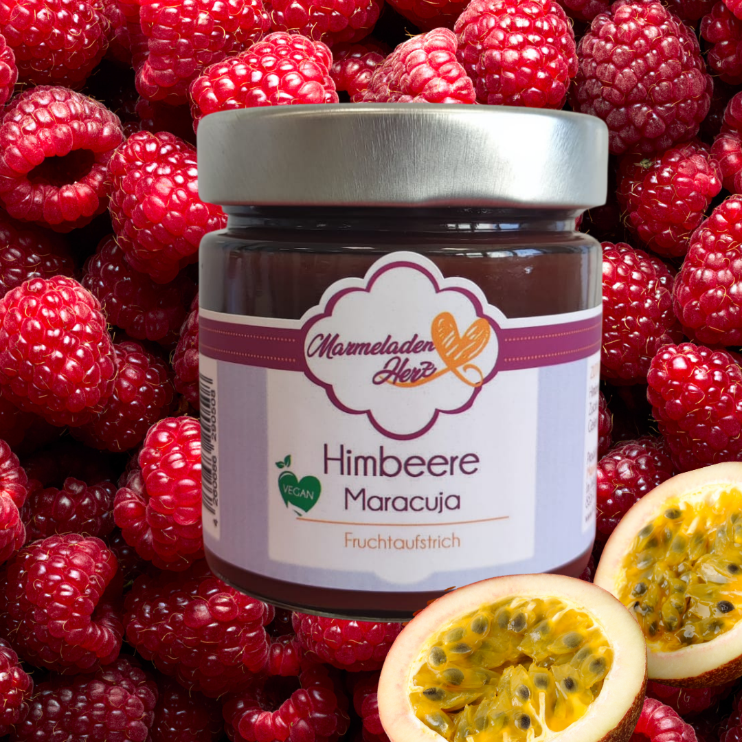 Himbeere Maracuja Fruchtaufstrich