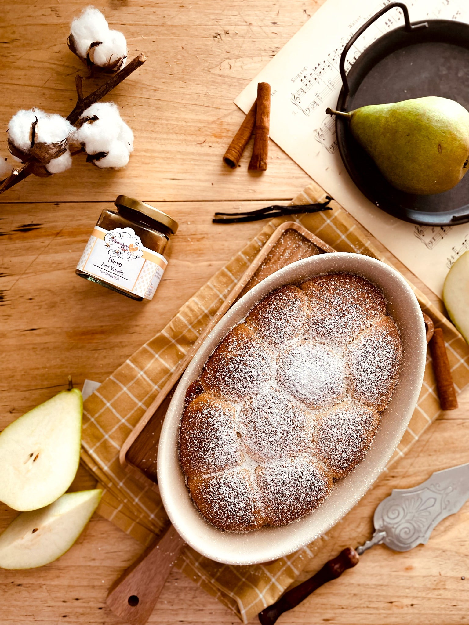 Birne Zimt Vanille Fruchtaufstrich