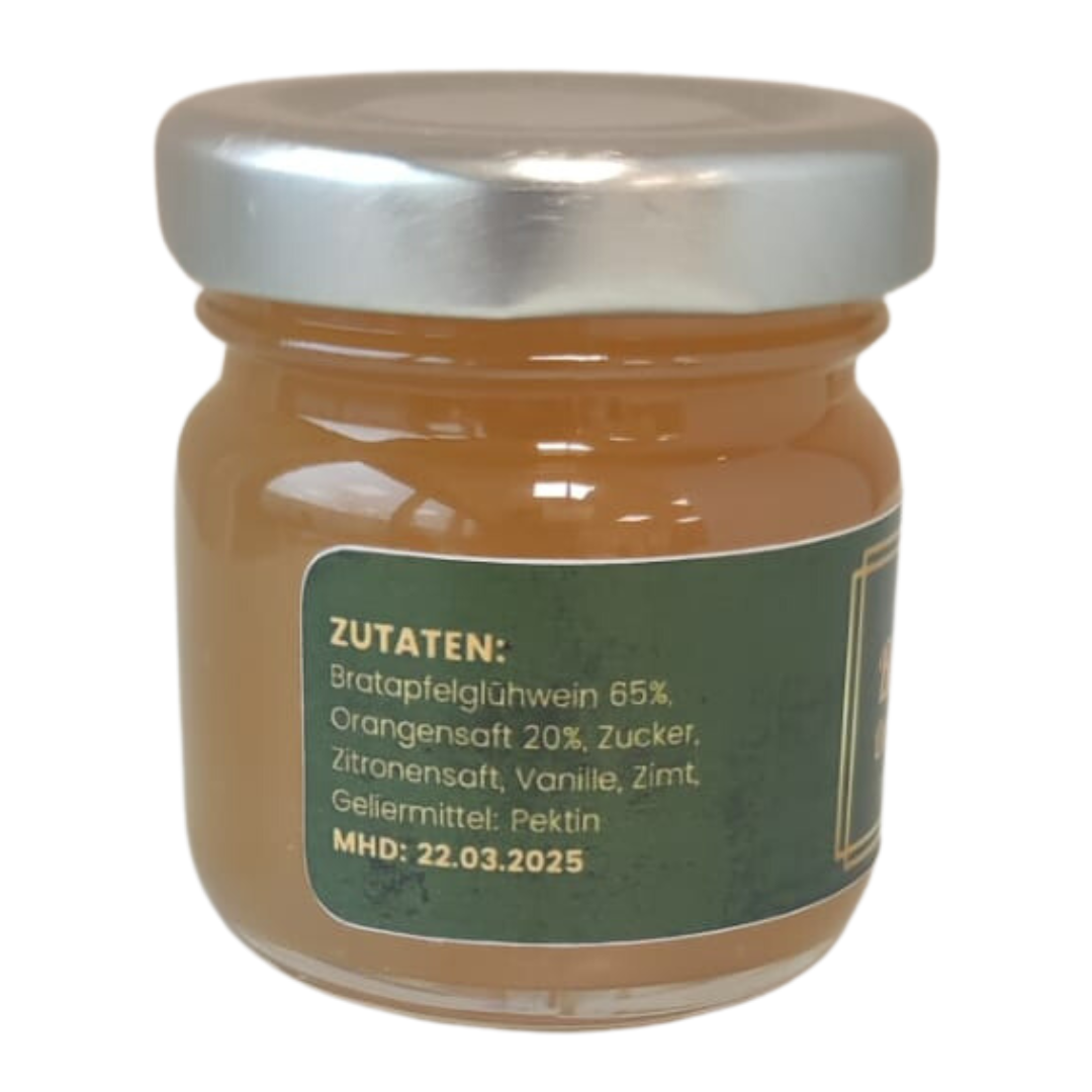 Mini Bratapfel Orangenpunsch Fruchtaufstrich 40 g