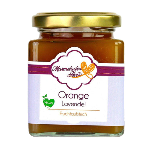 Orange Lavendel Fruchtaufstrich