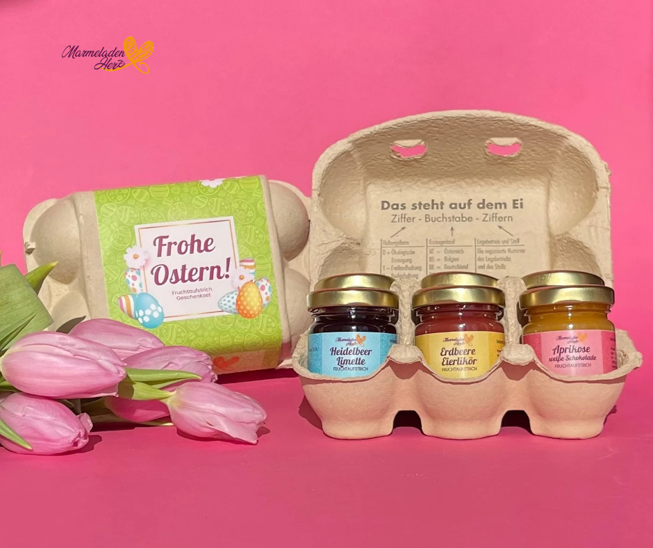 Marmeladenset "Osterbrunch" Fruchtaufstrich
