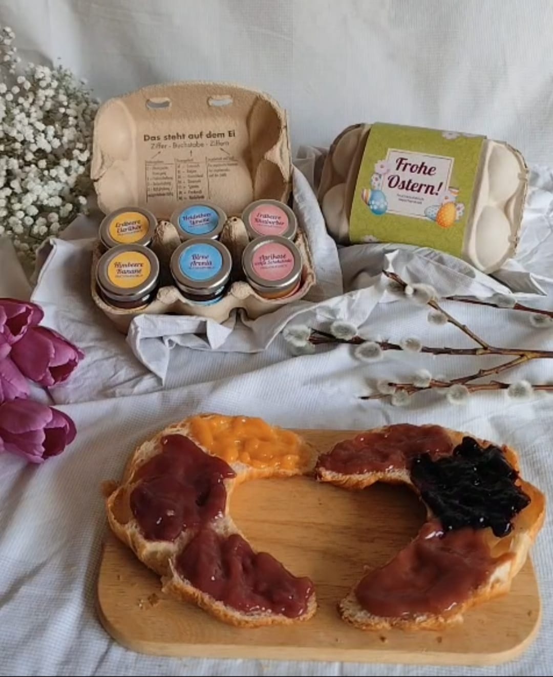 Marmeladenset "Osterbrunch" Fruchtaufstrich