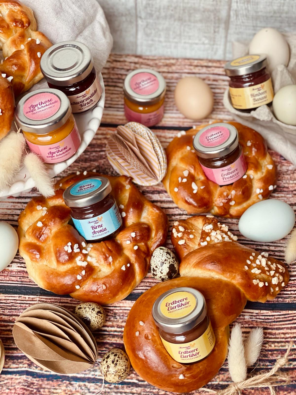 Marmeladenset "Osterbrunch" Fruchtaufstrich