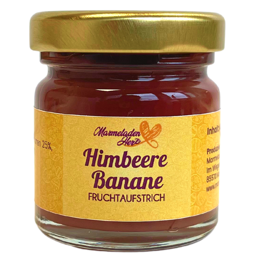 Mini Himbeere Banane Fruchtaufstrich 40g