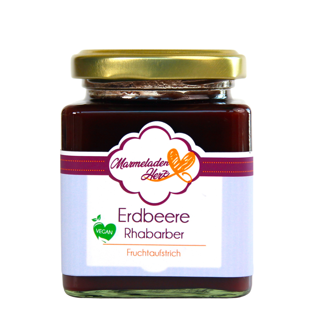 Erdbeere Rhabarber Fruchtaufstrich