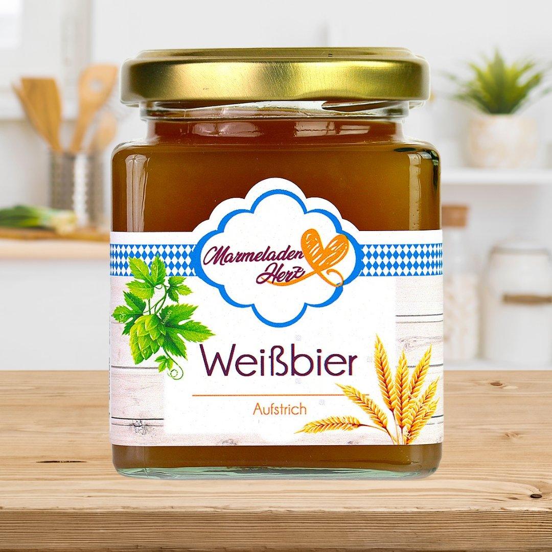 Weißbier Aufstrich - Marmeladenherz